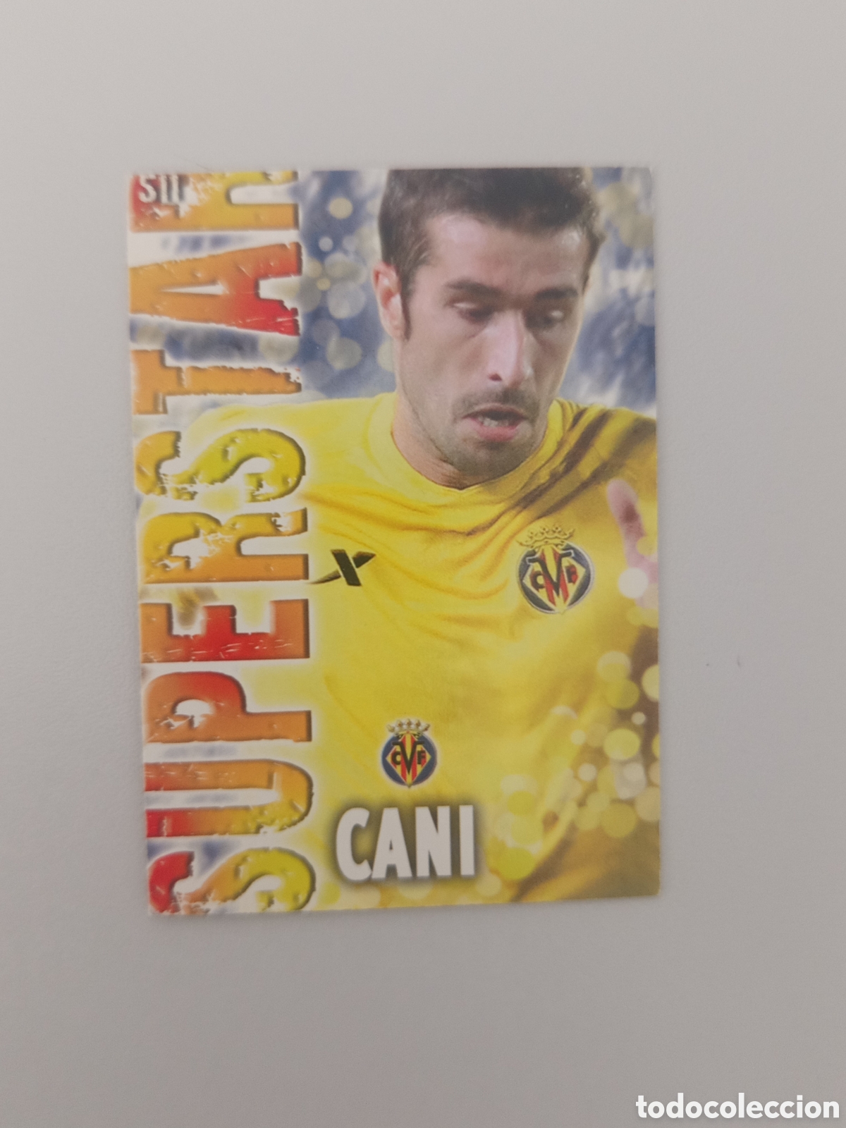 Cromos de F&uacute;tbol: ❇️ CROMO ⚽ SERGIO ASENJO VILLARREAL 509 SUPERSTAR FICHAS LIGA QUIZ 2014 2013 13 14 MUNDICROMO ❇️