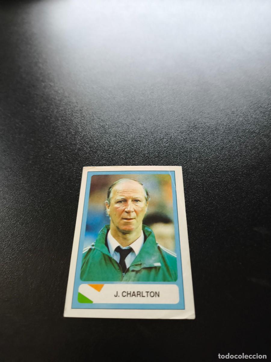 Cromos de F&uacute;tbol: 239 J. Charlton IRLANDA IRELAND EDICIONES ESTADIO FIFA WORLD CUP MUNDIAL USA 1994 NO PANINI