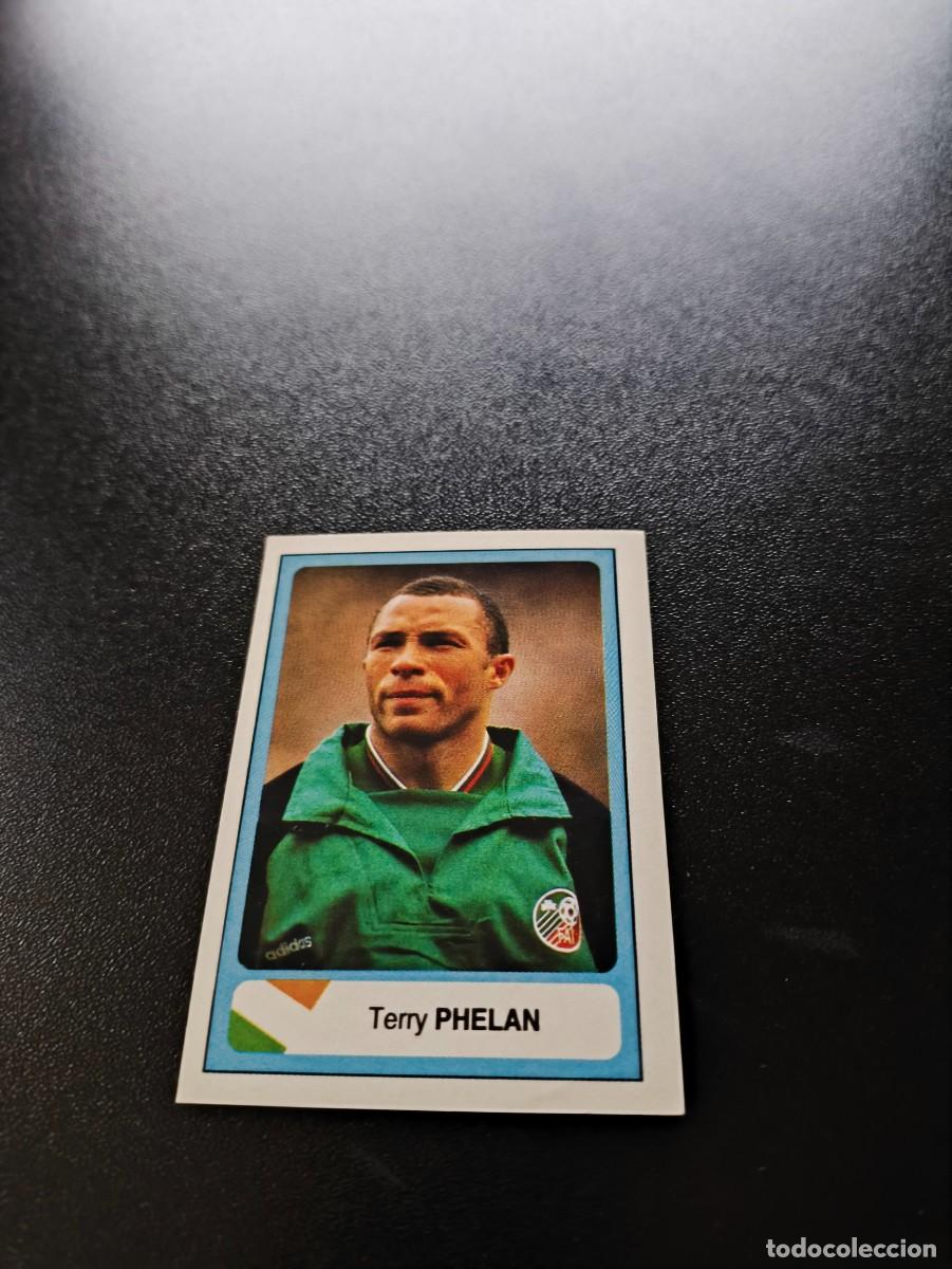 Cromos de F&uacute;tbol: 244 Terry Phelan IRLANDA IRELAND EDICIONES ESTADIO FIFA WORLD CUP MUNDIAL USA 1994 NO PANINI