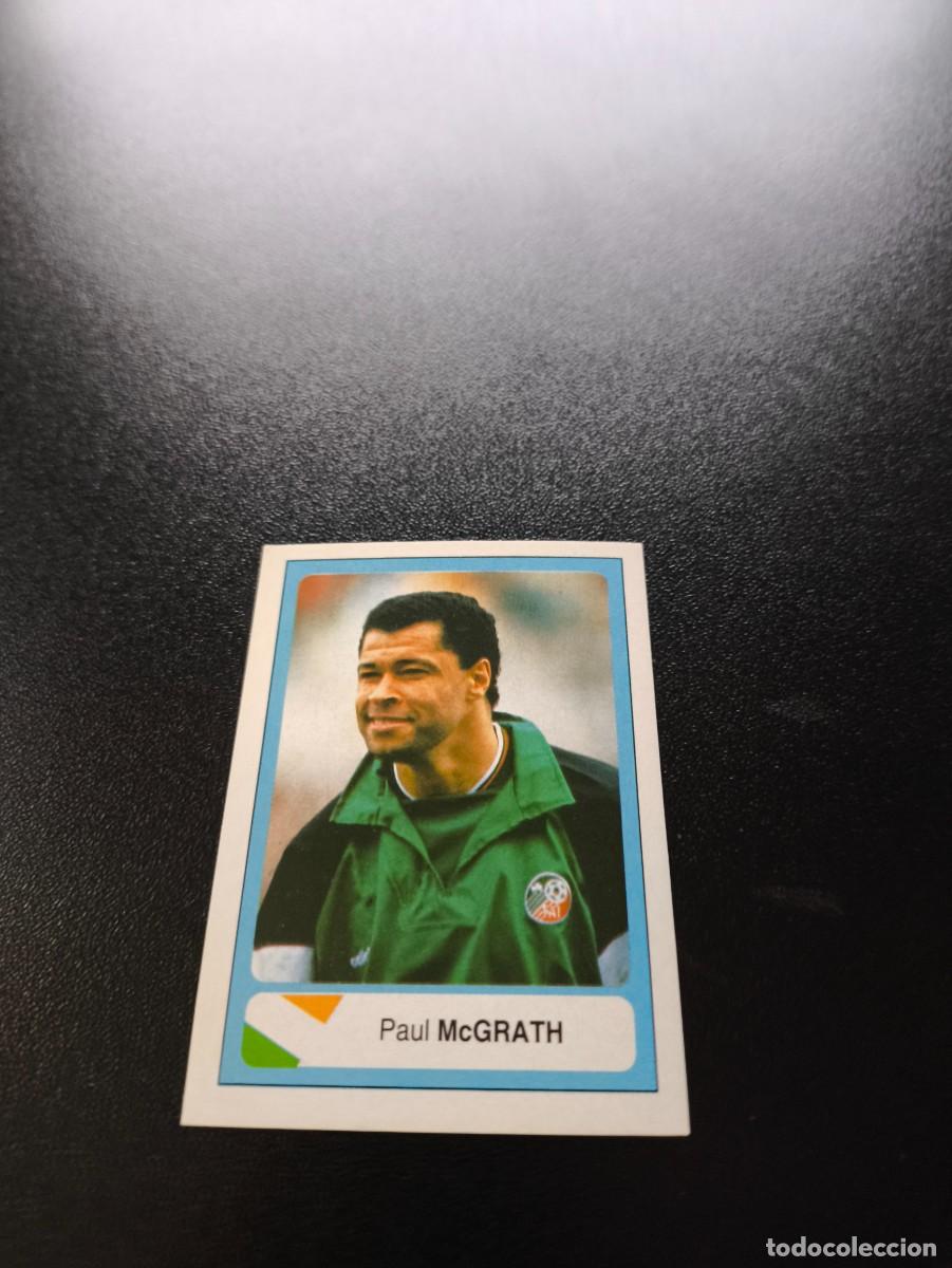 Fu&szlig;ball-Sticker: 247 Paul McGrath IRLANDA IRELAND EDICIONES ESTADIO FIFA WORLD CUP MUNDIAL USA 1994 NO PANINI