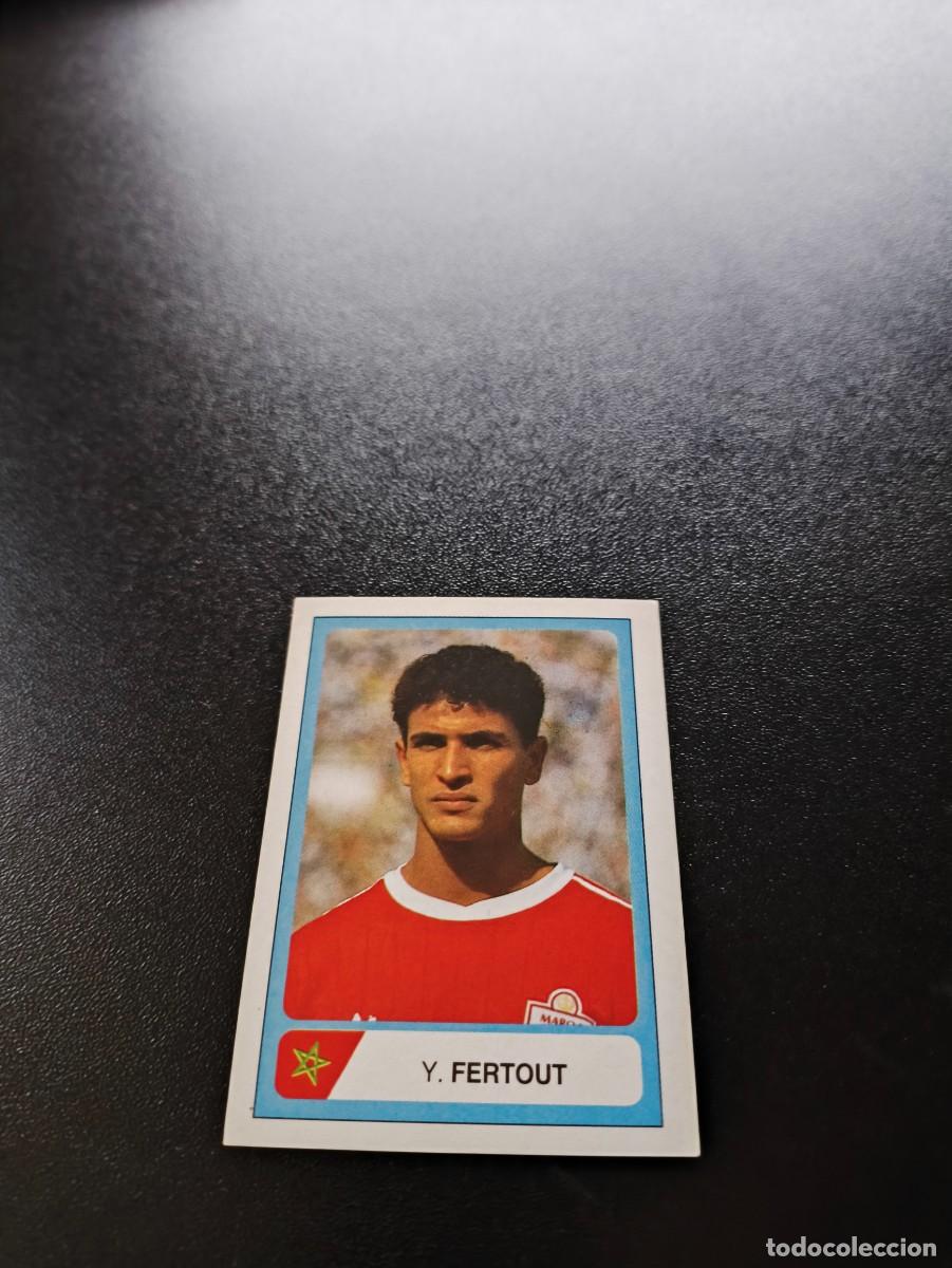 Cromos de F&uacute;tbol: 291 Y. Fertout MARRUECOS MAROC EDICIONES ESTADIO FIFA WORLD CUP MUNDIAL USA 1994 NO PANINI
