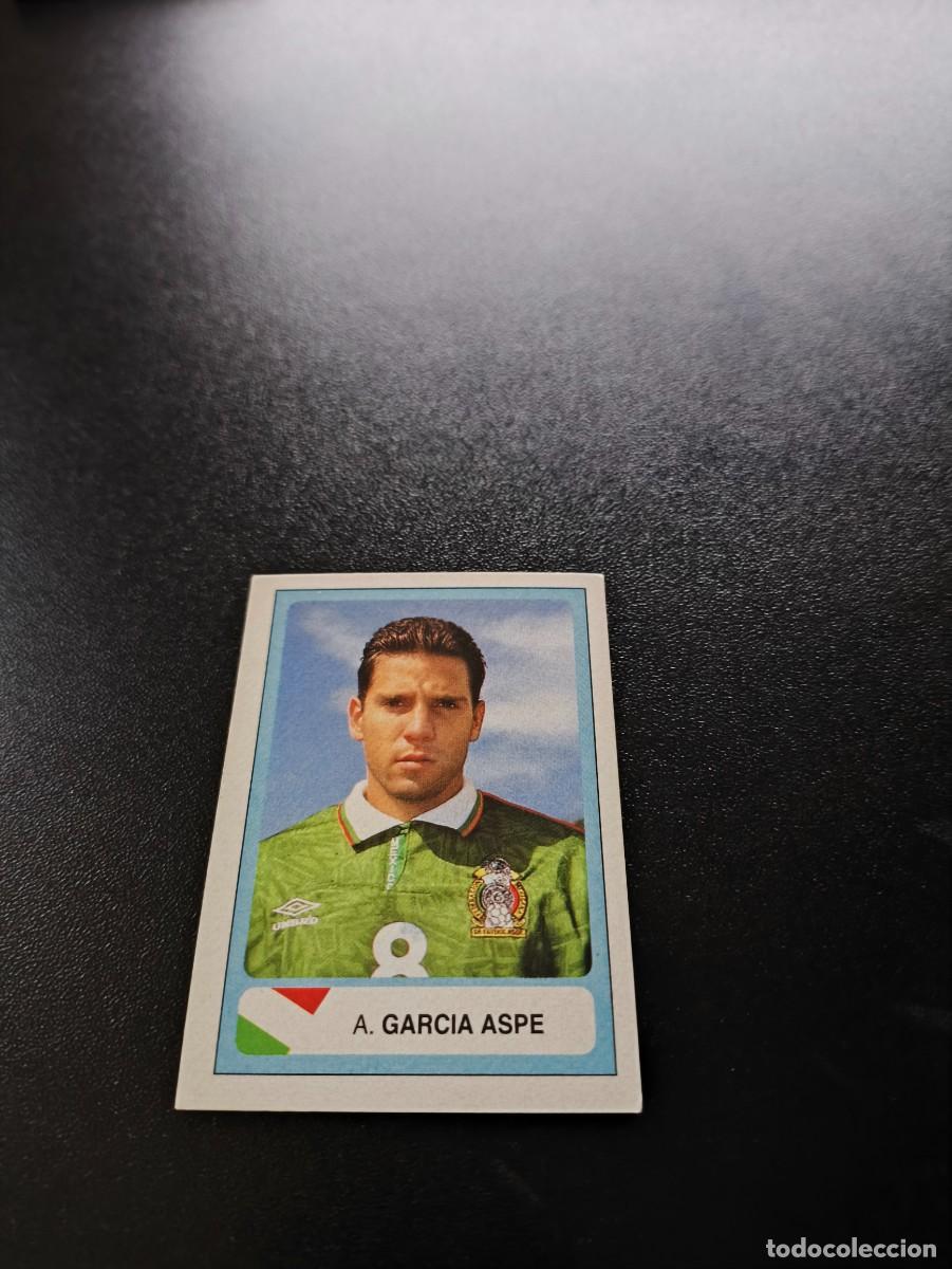 Cromos de F&uacute;tbol: 308 A. Garcia Aspe MEXICO EDICIONES ESTADIO FIFA WORLD CUP MUNDIAL USA 1994 NO PANINI