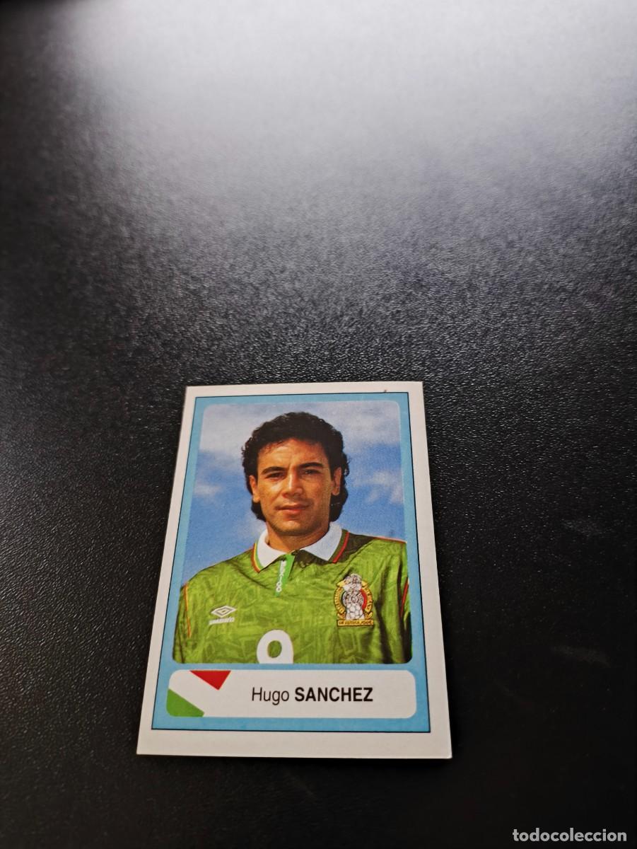 Cromos de F&uacute;tbol: 312 Hugo Sanchez MEXICO EDICIONES ESTADIO FIFA WORLD CUP MUNDIAL USA 1994 NO PANINI