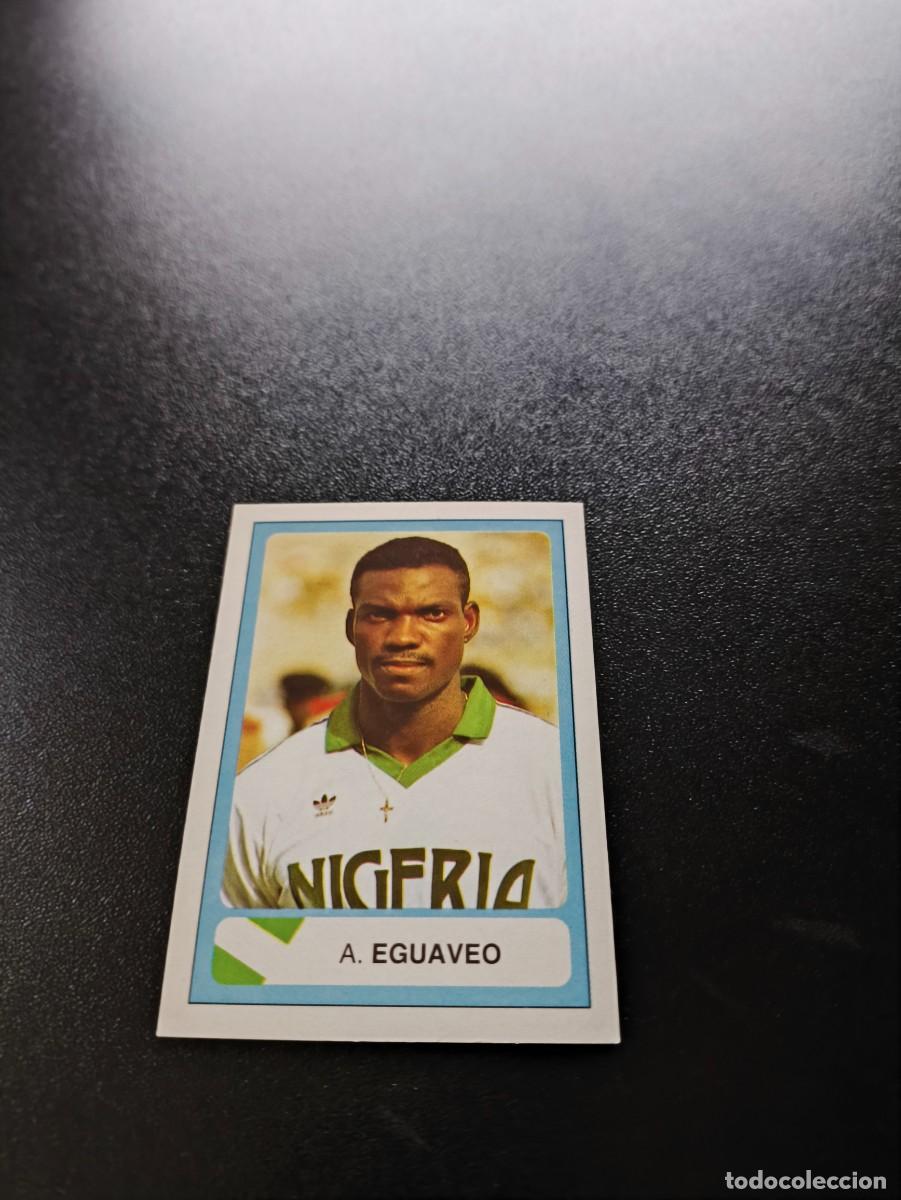 Cromos de F&uacute;tbol: 319 A. Eguaveo NIGERIA EDICIONES ESTADIO FIFA WORLD CUP MUNDIAL USA 1994 NO PANINI