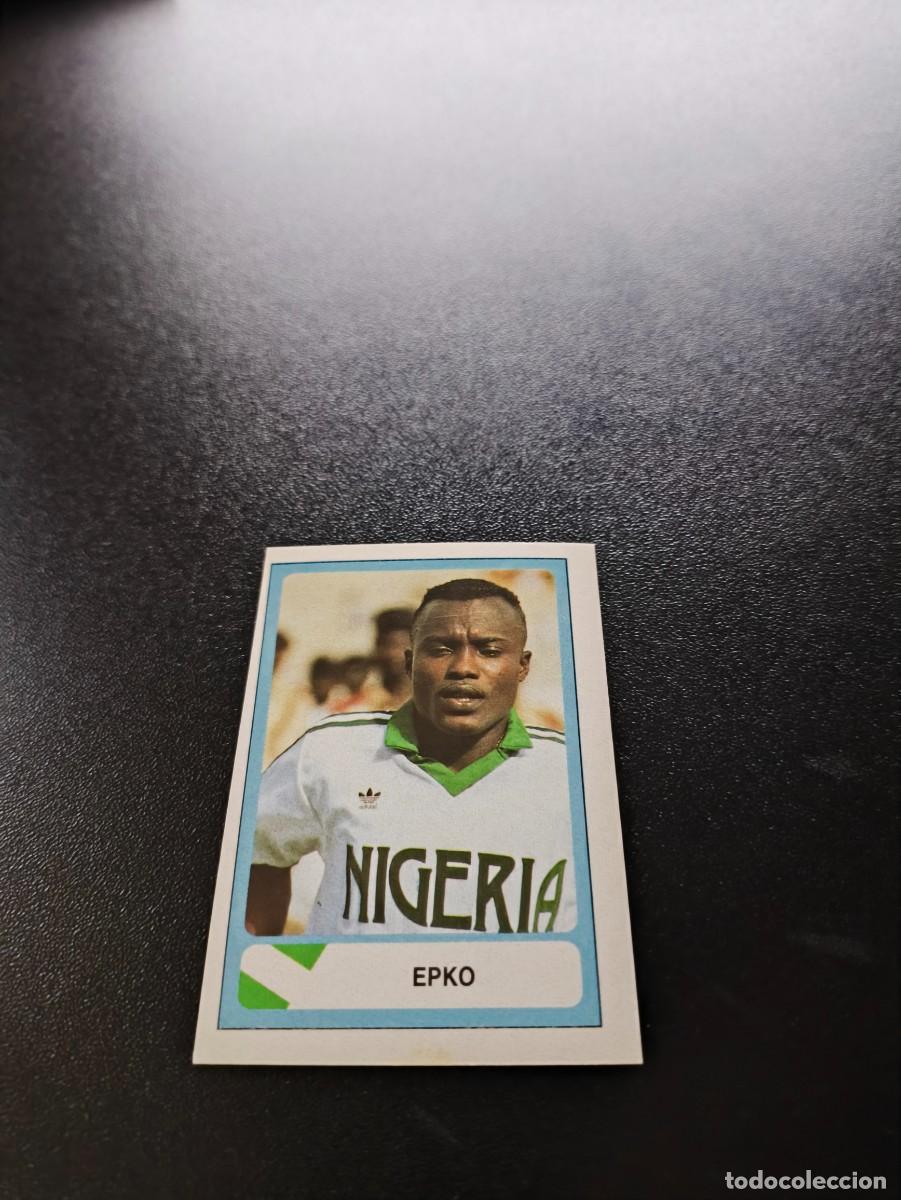 Cromos de F&uacute;tbol: 324 Epko NIGERIA EDICIONES ESTADIO FIFA WORLD CUP MUNDIAL USA 1994 NO PANINI