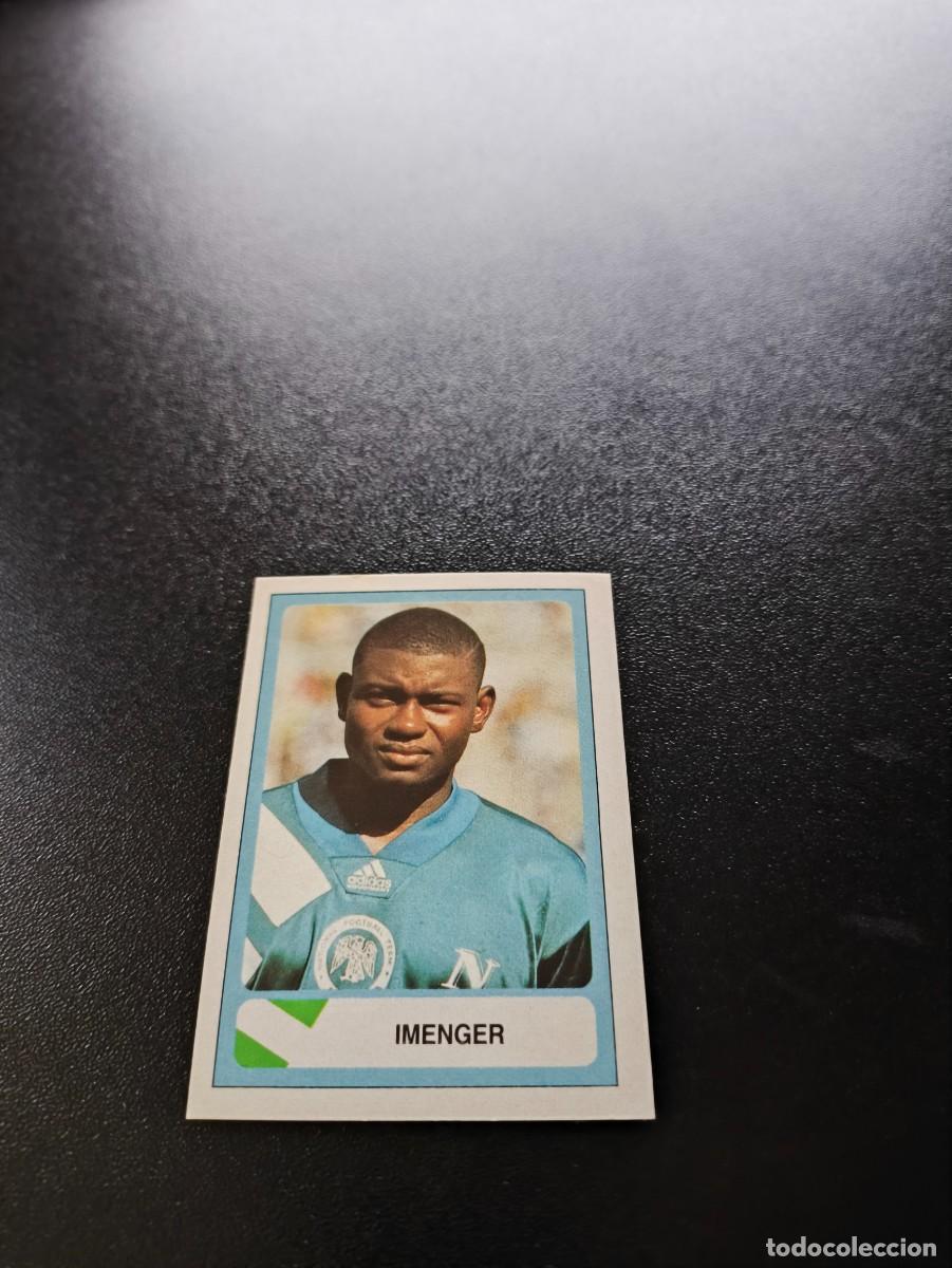 Cromos de F&uacute;tbol: 326 Imenger NIGERIA EDICIONES ESTADIO FIFA WORLD CUP MUNDIAL USA 1994 NO PANINI