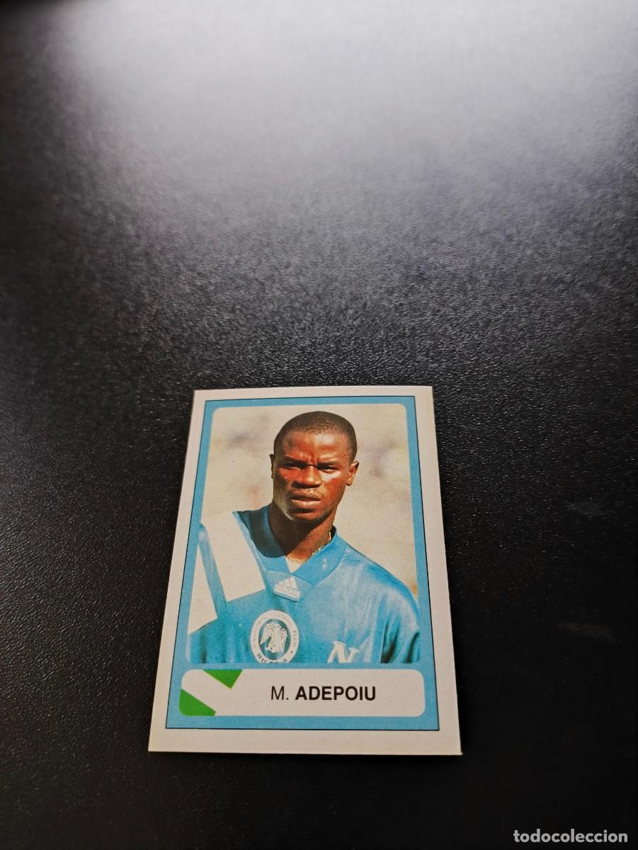Cromos de F&uacute;tbol: 328 M. Adepoiu NIGERIA EDICIONES ESTADIO FIFA WORLD CUP MUNDIAL USA 1994 NO PANINI