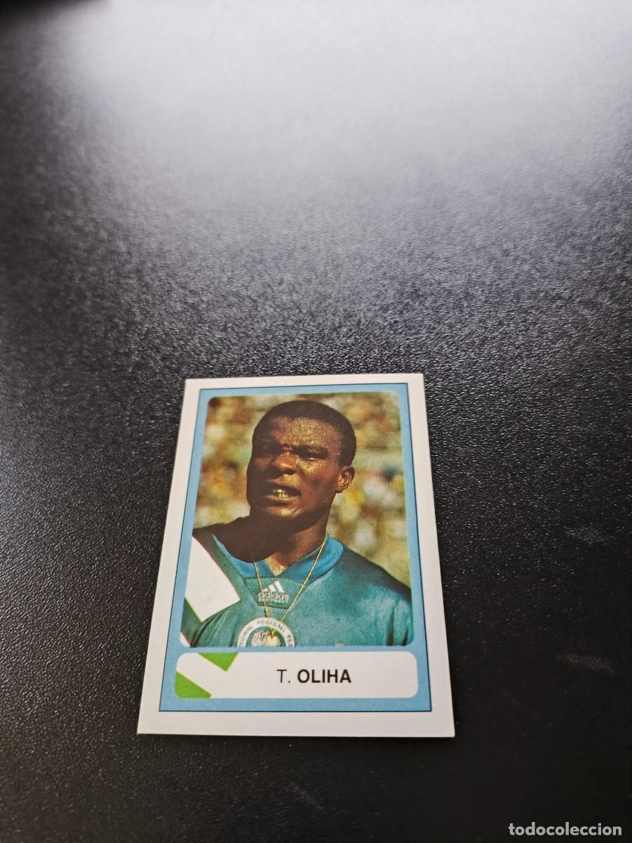 Cromos de F&uacute;tbol: 331 T. Oliha NIGERIA EDICIONES ESTADIO FIFA WORLD CUP MUNDIAL USA 1994 NO PANINI