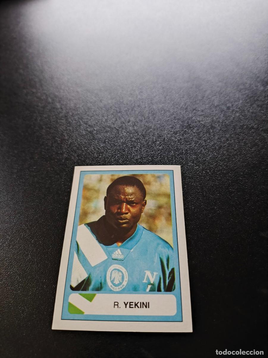 Cromos de F&uacute;tbol: 332 R. Yekini NIGERIA EDICIONES ESTADIO FIFA WORLD CUP MUNDIAL USA 1994 NO PANINI