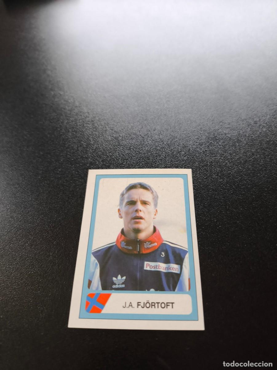 Cromos de F&uacute;tbol: 348 J. A. Fjortoft NORUEGA NORWAY EDICIONES ESTADIO FIFA WORLD CUP MUNDIAL USA 1994 NO PANINI