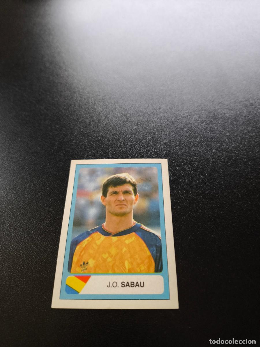 Figurine di Calcio: 368 J. O. Sabau RUMANIA ROMANIA EDICIONES ESTADIO FIFA WORLD CUP MUNDIAL USA 1994 NO PANINI