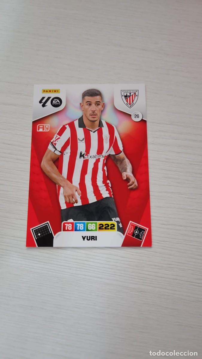 Cromos de F&uacute;tbol: 26 YURI ATHLETIC CLUB | ADRENALYN XL LALIGA 2025-26