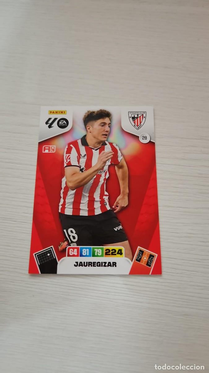 Cromos de F&uacute;tbol: 28 JAUREGIZAR ATHLETIC CLUB | ADRENALYN XL LALIGA 2025-26