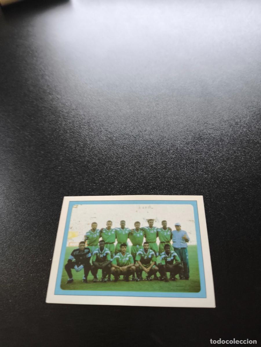 Cromos de F&uacute;tbol: 429 EQUIPO TEAM ARABIA SAUDI EDICIONES ESTADIO FIFA WORLD CUP MUNDIAL USA 1994 NO PANINI