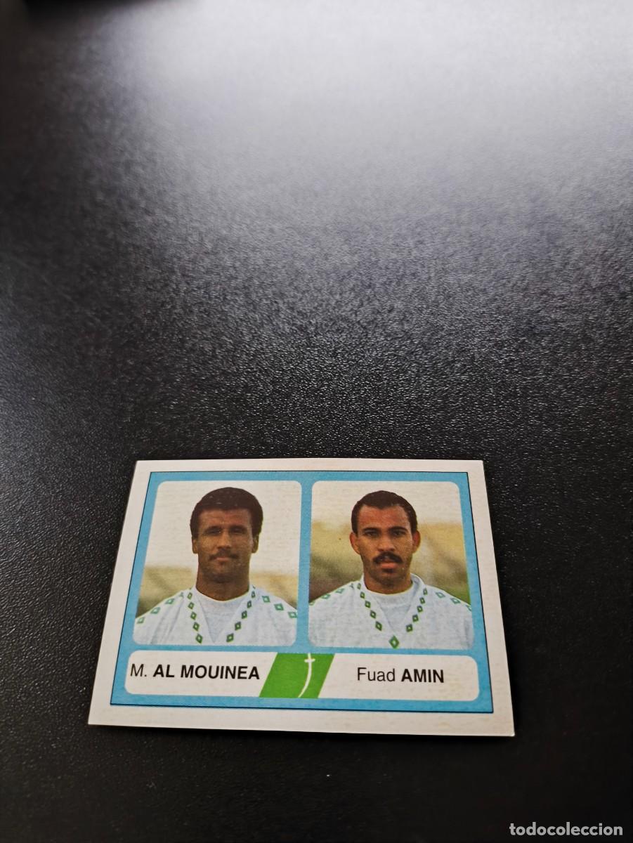 Cromos de F&uacute;tbol: 434 Mouinea Amin ARABIA SAUDI EDICIONES ESTADIO FIFA WORLD CUP MUNDIAL USA 1994 NO PANINI