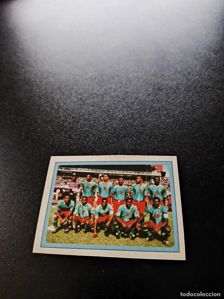 Cromos de F&uacute;tbol: 438 EQUIPO TEAM CAMERUN EDICIONES ESTADIO FIFA WORLD CUP MUNDIAL USA 1994 NO PANINI
