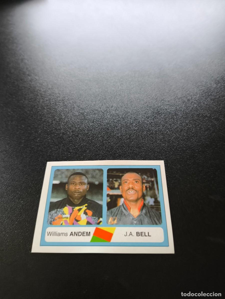 Cromos de F&uacute;tbol: 439 Williams Andem J. A. Bell CAMERUN EDICIONES ESTADIO FIFA WORLD CUP MUNDIAL USA 1994 NO PANINI
