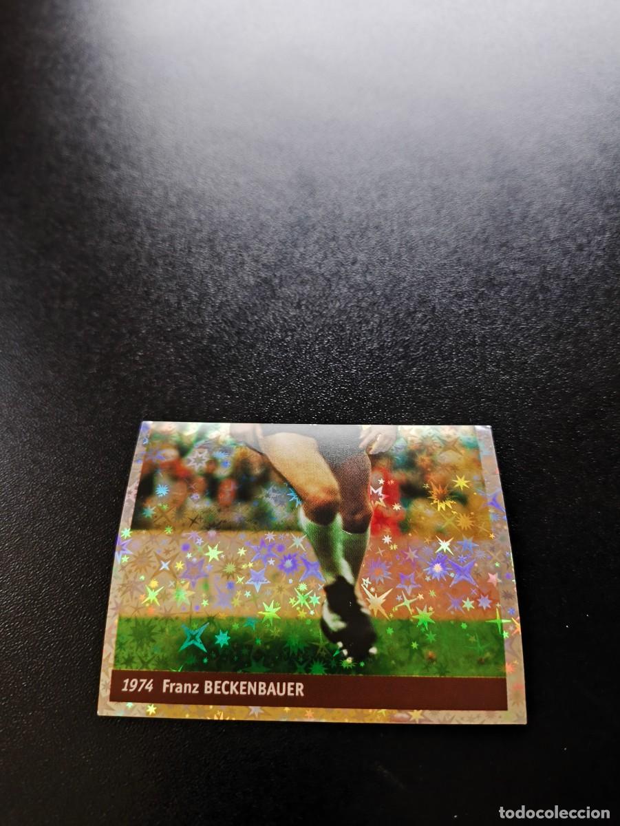 Cromos de F&uacute;tbol: 5 Franz Beckenbauer ALEMANIA EDICIONES DS FIFA WORLD CUP MUNDIAL FRANCIA 1998 98 NO PANINI