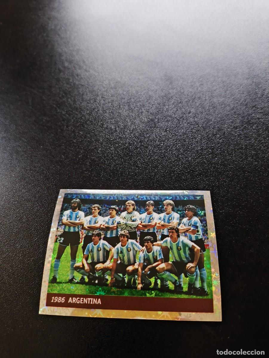 Cromos de F&uacute;tbol: 12 Team Argentina MARADONA EDICIONES DS FIFA WORLD CUP MUNDIAL FRANCIA 1998 98 NO PANINI