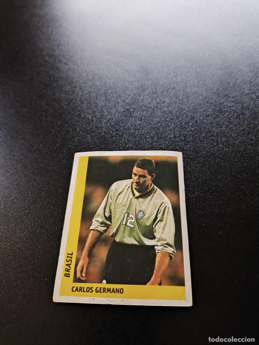 Cromos de F&uacute;tbol: 20 Carlos Germano BRASIL EDICIONES DS FIFA WORLD CUP MUNDIAL FRANCIA 1998 98 NO PANINI