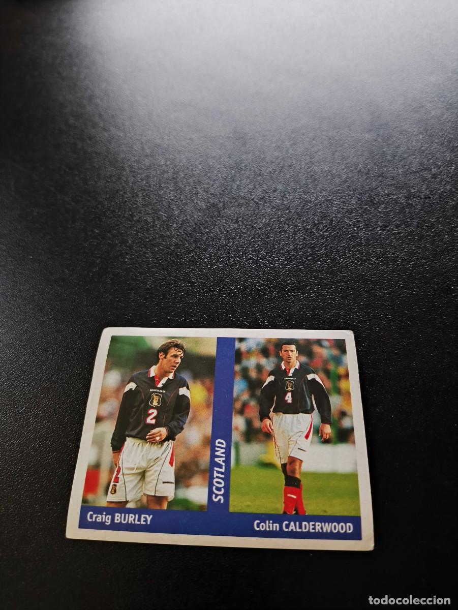 Cromos de F&uacute;tbol: 36 Burley Calderwood ESCOCIA EDICIONES DS FIFA WORLD CUP MUNDIAL FRANCIA 1998 98 NO PANINI