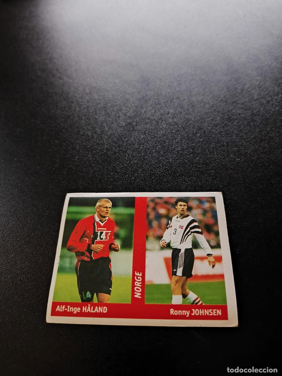 Cromos de F&uacute;tbol: 42 Haland Johnsen NORUEGA NORWAY EDICIONES DS FIFA WORLD CUP MUNDIAL FRANCIA 1998 98 NO PANINI