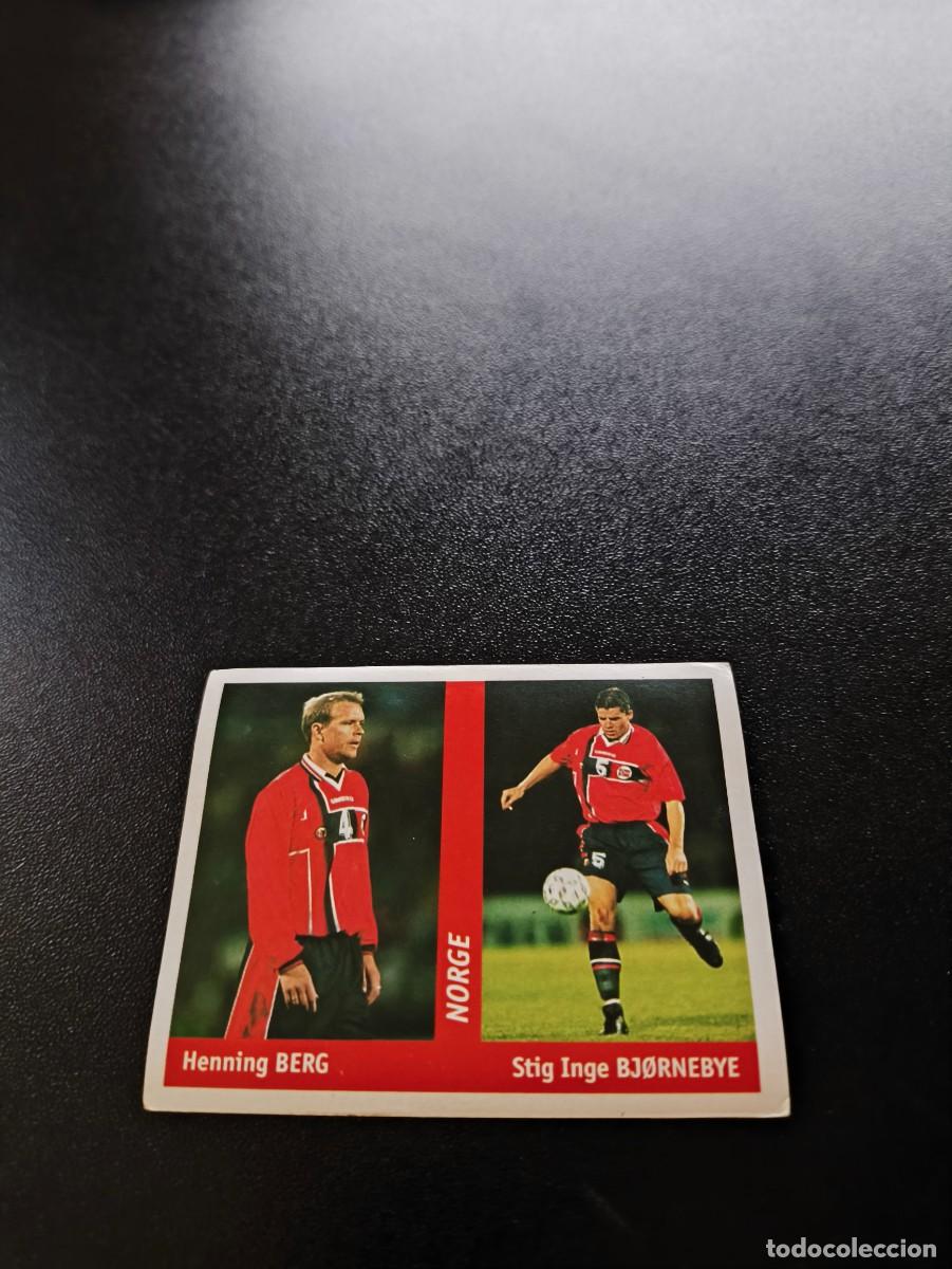Cromos de F&uacute;tbol: 43 Berg Bjornebye NORUEGA NORWAY EDICIONES DS FIFA WORLD CUP MUNDIAL FRANCIA 1998 98 NO PANINI