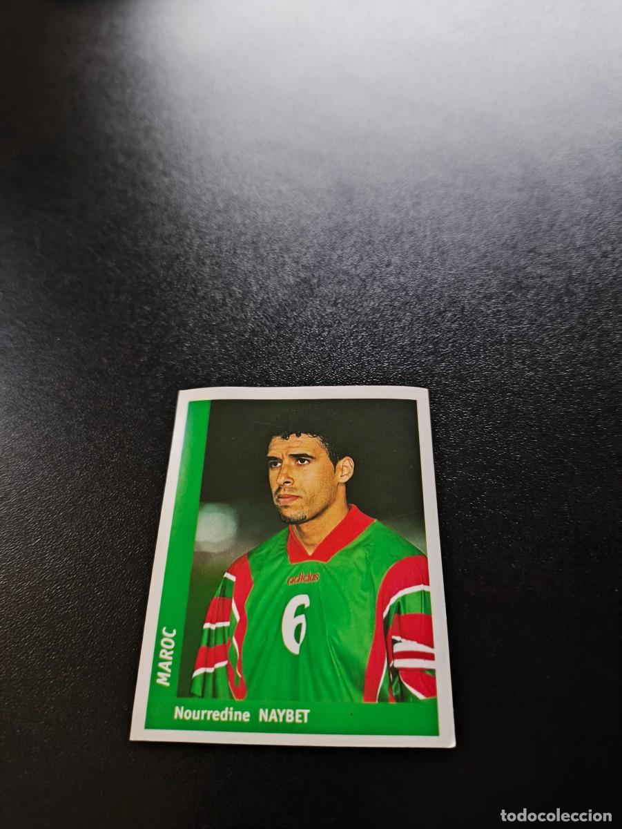 Cromos de F&uacute;tbol: 53 Nourredine Naybet MARRUECOS EDICIONES DS FIFA WORLD CUP MUNDIAL FRANCIA 1998 98 NO PANINI