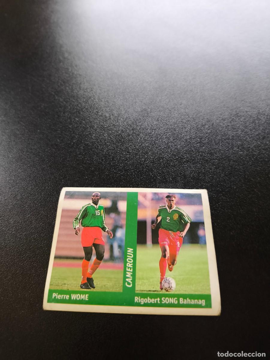 Cromos de F&uacute;tbol: 109 Wome Song CAMERUN EDICIONES DS FIFA WORLD CUP MUNDIAL FRANCIA 1998 98 NO PANINI