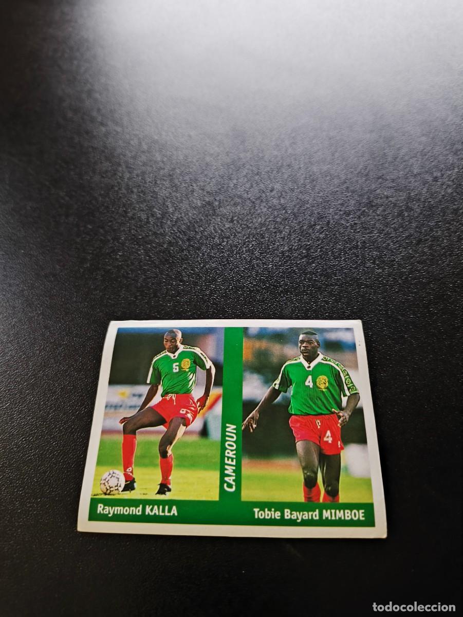 Cromos de F&uacute;tbol: 110 KALLA MIMBOE CAMERUN EDICIONES DS FIFA WORLD CUP MUNDIAL FRANCIA 1998 98 NO PANINI