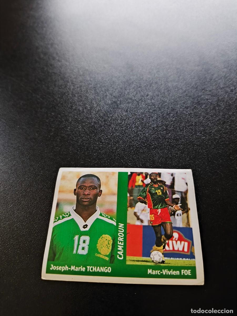 Cromos de F&uacute;tbol: 111 TCHANGO FOE CAMERUN EDICIONES DS FIFA WORLD CUP MUNDIAL FRANCIA 1998 98 NO PANINI