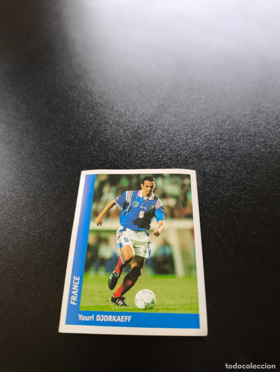 Cromos de F&uacute;tbol: 134 Youri Djorkaeff FRANCIA EDICIONES DS FIFA WORLD CUP MUNDIAL FRANCIA 1998 98 NO PANINI