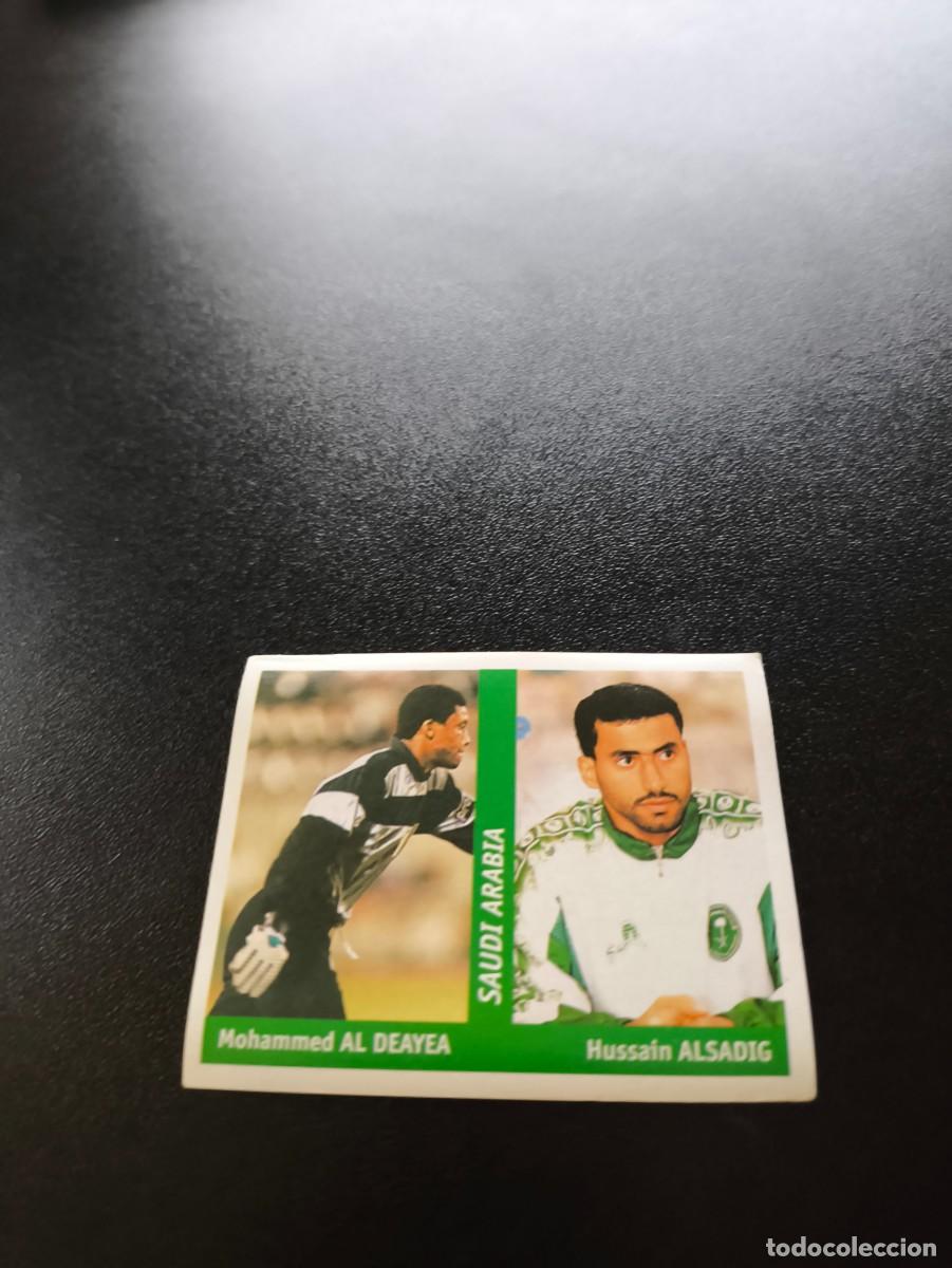 Cromos de F&uacute;tbol: 144 Al Deayea Alsadig ARABIA SAUDI EDICIONES DS FIFA WORLD CUP MUNDIAL FRANCIA 1998 98 NO PANINI