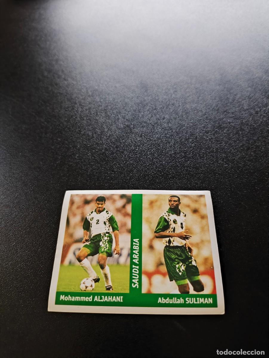 Cromos de F&uacute;tbol: 145 ALJAHANI SULIMAN ARABIA SAUDI EDICIONES DS FIFA WORLD CUP MUNDIAL FRANCIA 1998 98 NO PANINI