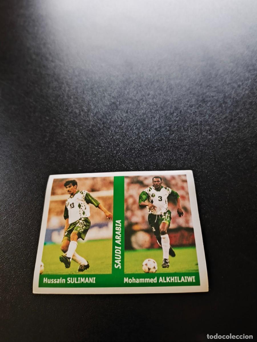 Cromos de F&uacute;tbol: 146 SULIMANI Alkhilaiwi ARABIA SAUDI EDICIONES DS FIFA WORLD CUP MUNDIAL FRANCIA 1998 98 NO PANINI