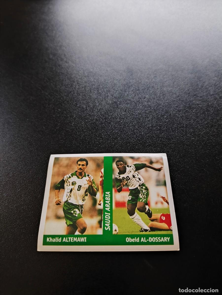 Cromos de F&uacute;tbol: 149 ALTEMAWI DOSSARY ARABIA SAUDI EDICIONES DS FIFA WORLD CUP MUNDIAL FRANCIA 1998 98 NO PANINI