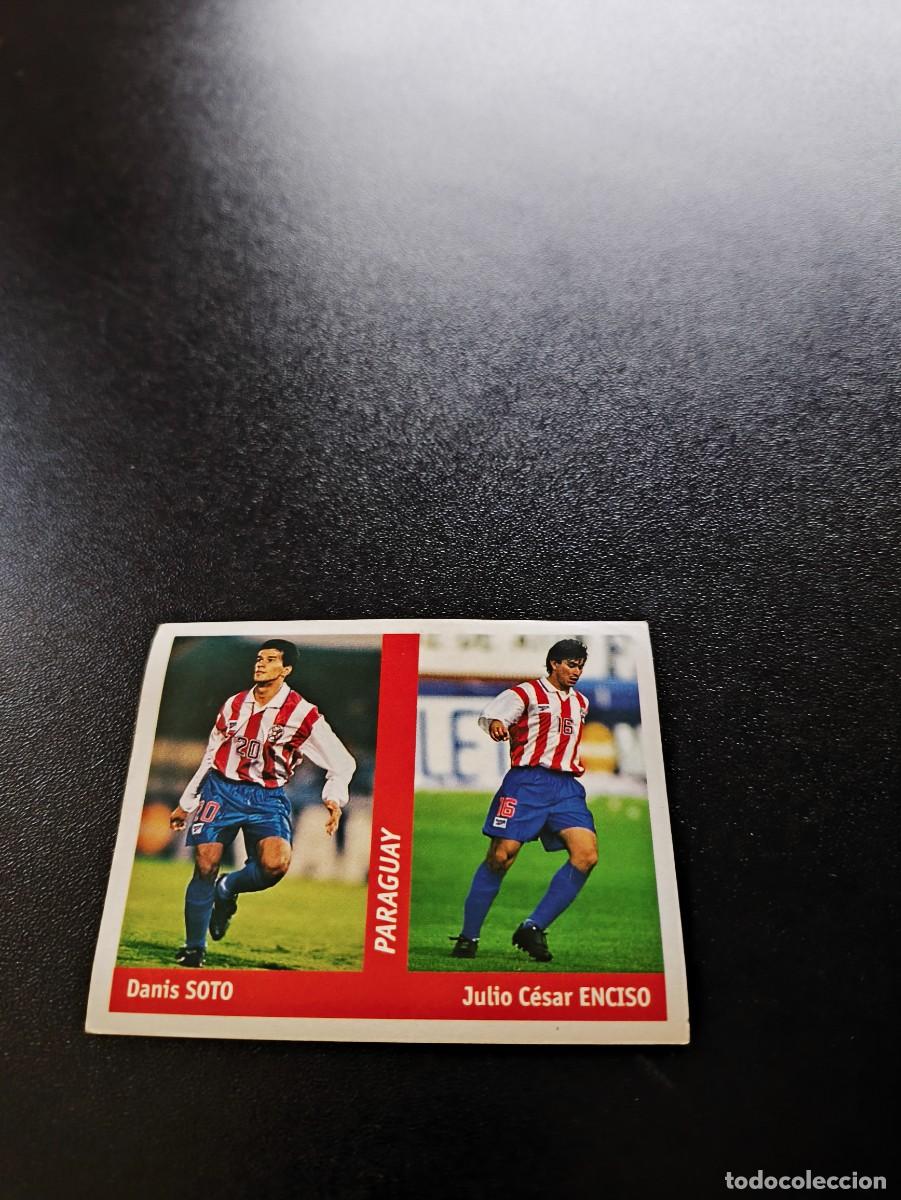 Cromos de F&uacute;tbol: 178 SOTO ENCISO PARAGUAY EDICIONES DS FIFA WORLD CUP MUNDIAL FRANCIA 1998 98 NO PANINI