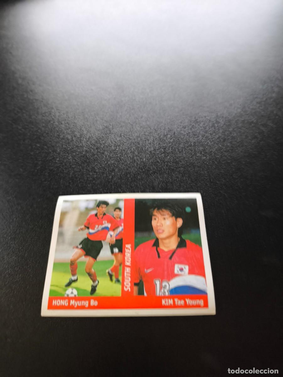 Cromos de F&uacute;tbol: 189 Hong Myung Bo/Kim Tae Young KOREA EDICIONES DS FIFA WORLD CUP MUNDIAL FRANCIA 1998 98 NO PANINI