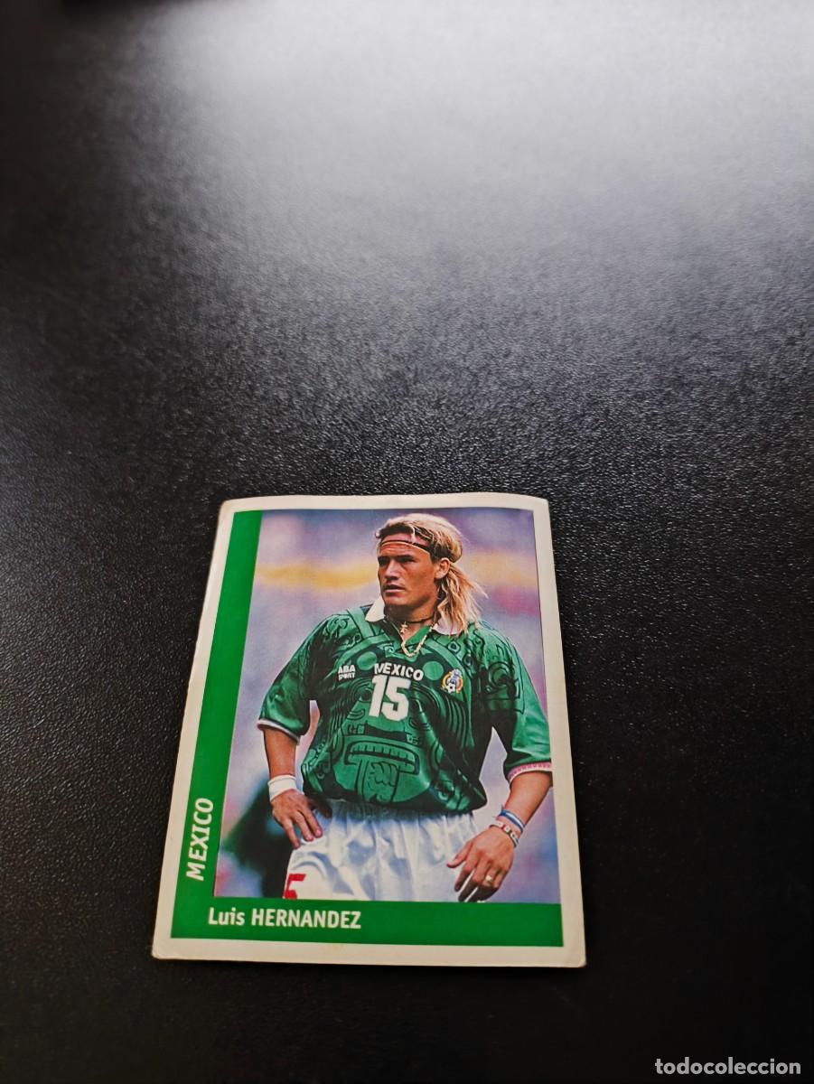 Cromos de F&uacute;tbol: 235 Luis Hernandez MEXICO EDICIONES DS FIFA WORLD CUP MUNDIAL FRANCIA 1998 98 NO PANINI