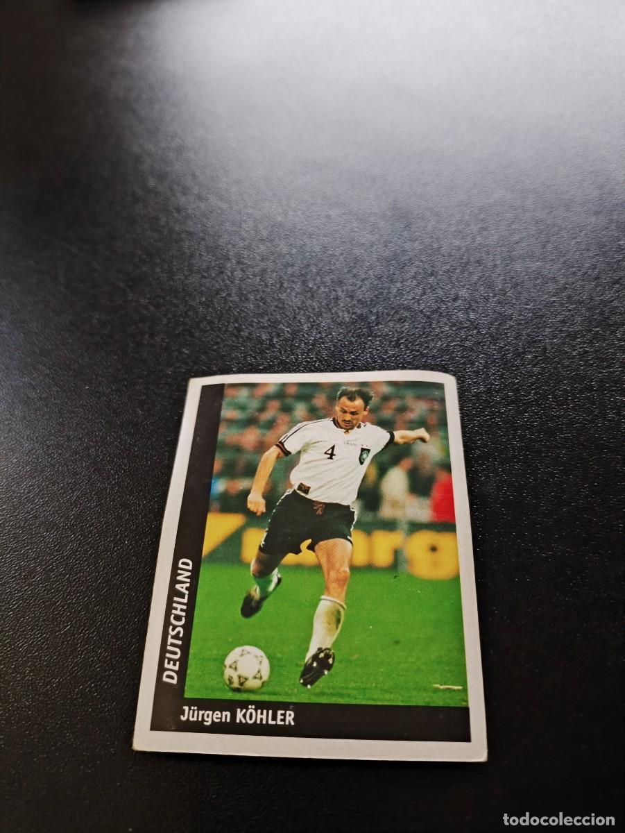 Cromos de F&uacute;tbol: 242 Jurgen Kohler ALEMANIA EDICIONES DS FIFA WORLD CUP MUNDIAL FRANCIA 1998 98 NO PANINI
