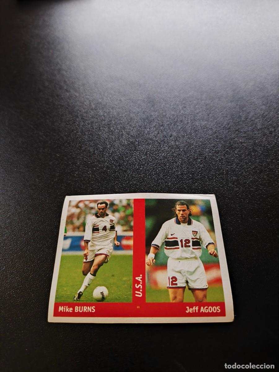 Cromos de F&uacute;tbol: 270 Mike Burns/Jeff Agoos USA EDICIONES DS FIFA WORLD CUP MUNDIAL FRANCIA 1998 98 NO PANINI