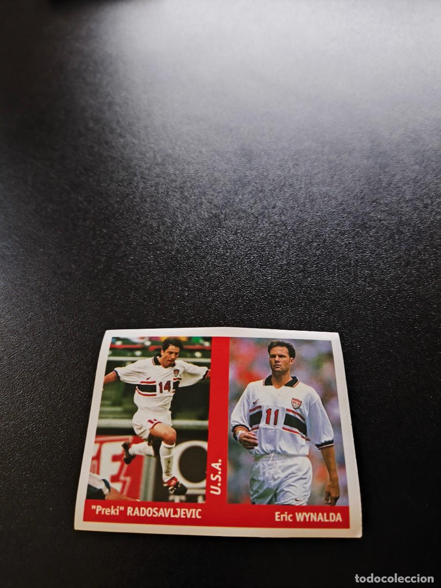 Cromos de F&uacute;tbol: 274 Radosavljevic/Eric Wynalda USA EDICIONES DS FIFA WORLD CUP MUNDIAL FRANCIA 1998 98 NO PANINI