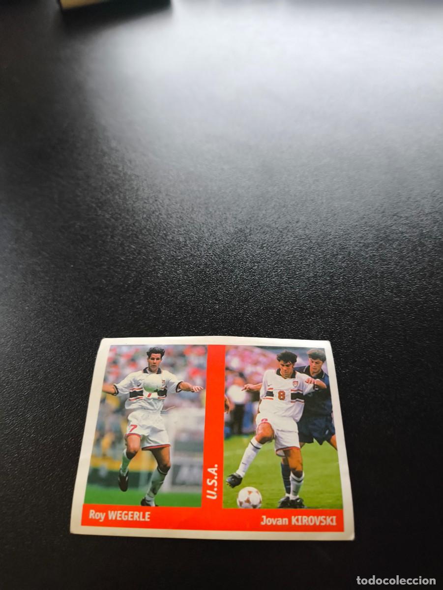 Cromos de F&uacute;tbol: 275 Roy Wegerle/Jovan Kirovski USA EDICIONES DS FIFA WORLD CUP MUNDIAL FRANCIA 1998 98 NO PANINI