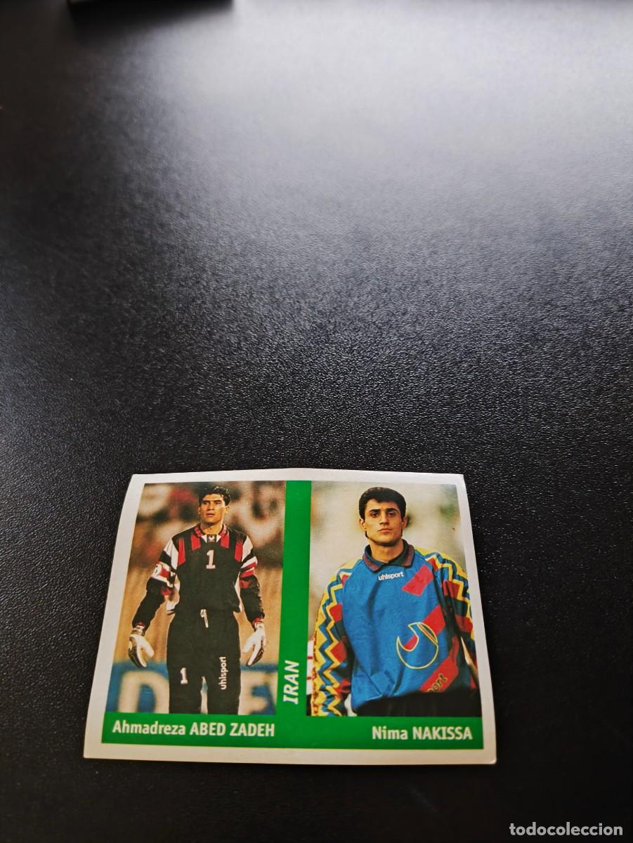 Cartes &agrave; collectionner de Football: 276 Zadeh Nima Nakissa IRAN EDICIONES DS FIFA WORLD CUP MUNDIAL FRANCIA 1998 98 NO PANINI