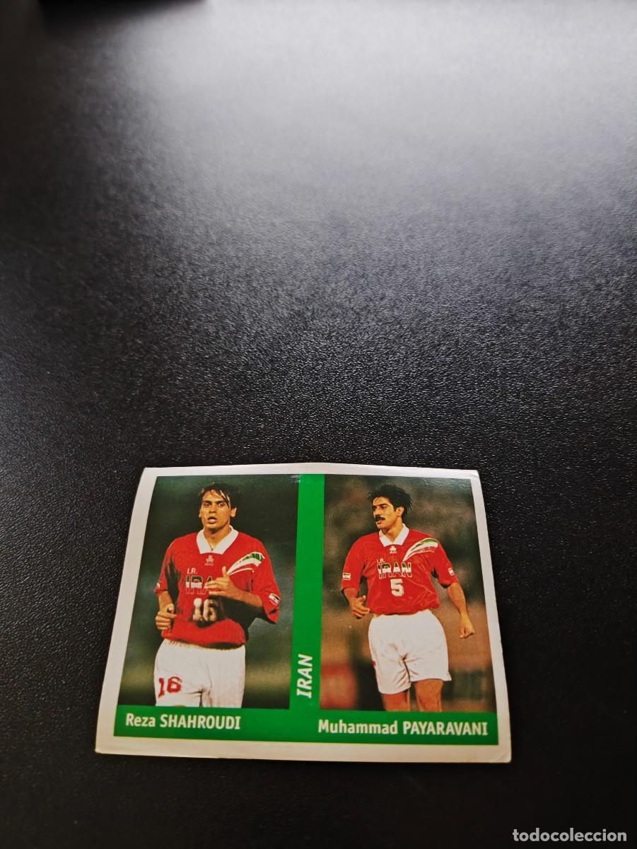 Cartes &agrave; collectionner de Football: 278 Shahroudi Payaravani IRAN EDICIONES DS FIFA WORLD CUP MUNDIAL FRANCIA 1998 98 NO PANINI