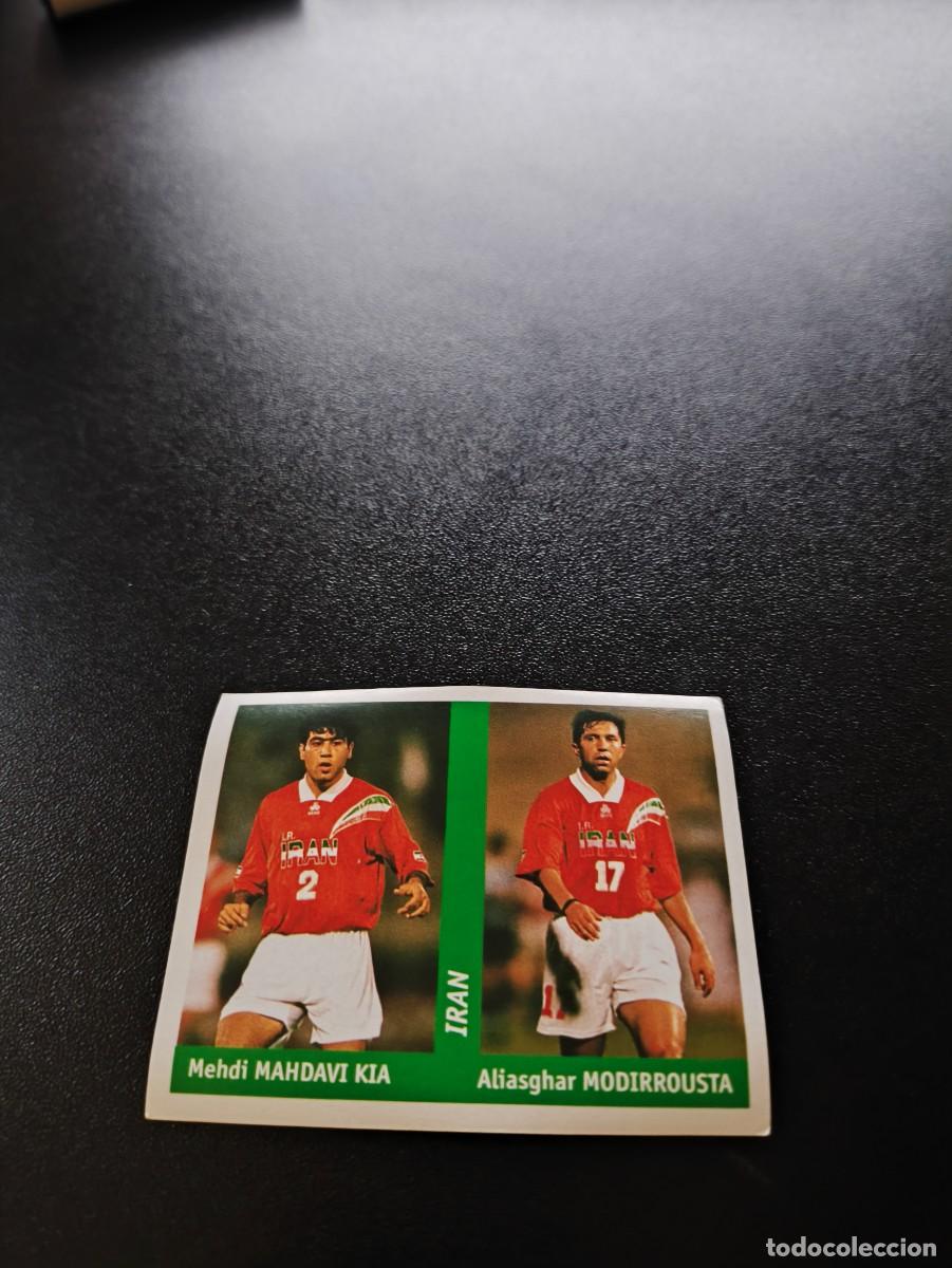Cartes &agrave; collectionner de Football: 280 KIA MODIRROUSTA IRAN EDICIONES DS FIFA WORLD CUP MUNDIAL FRANCIA 1998 98 NO PANINI