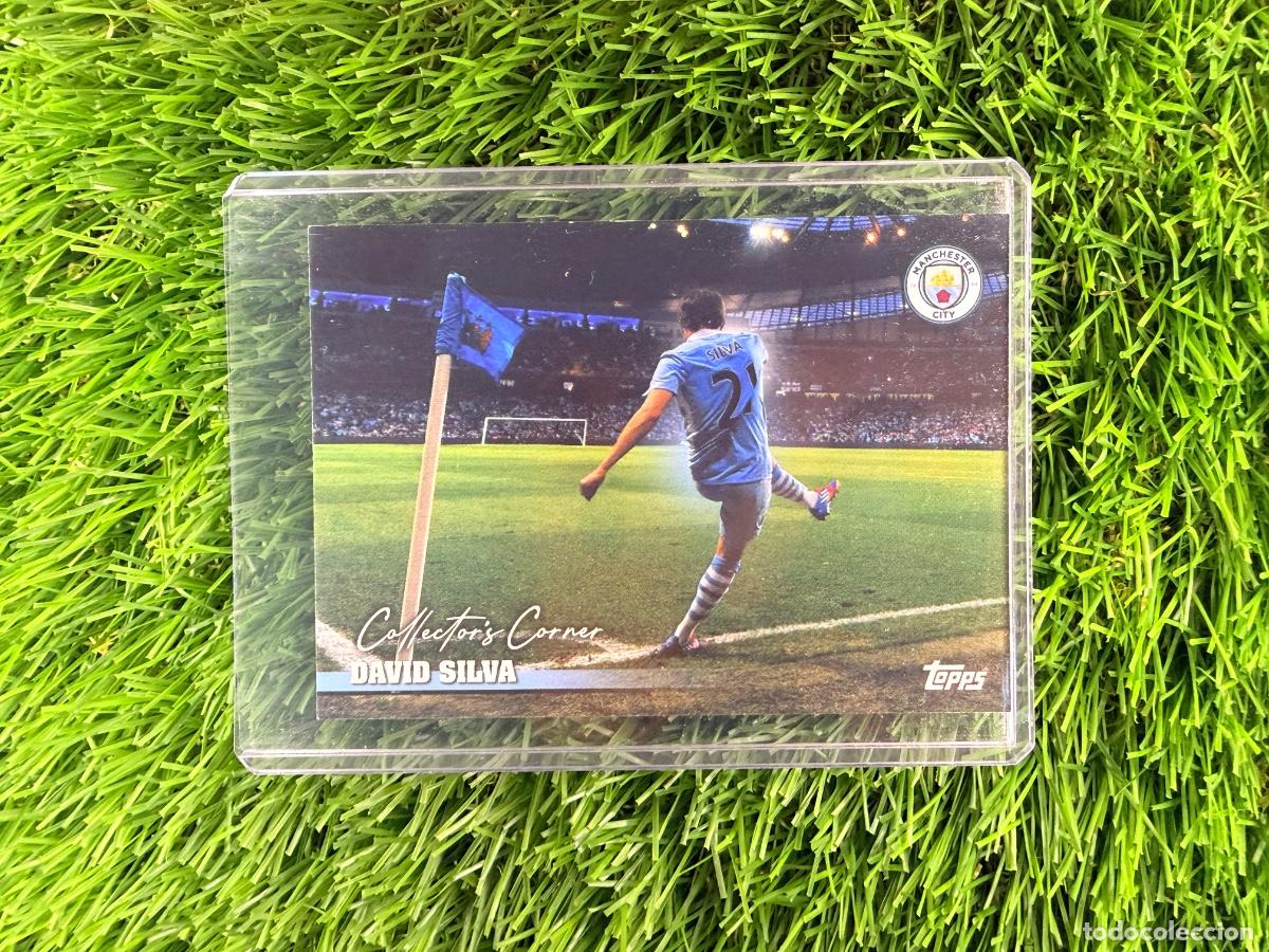 Cartes &agrave; collectionner de Football: N&ordm; 37 David Silva Collectors Corner Topps Manchester City Team Set 25 26