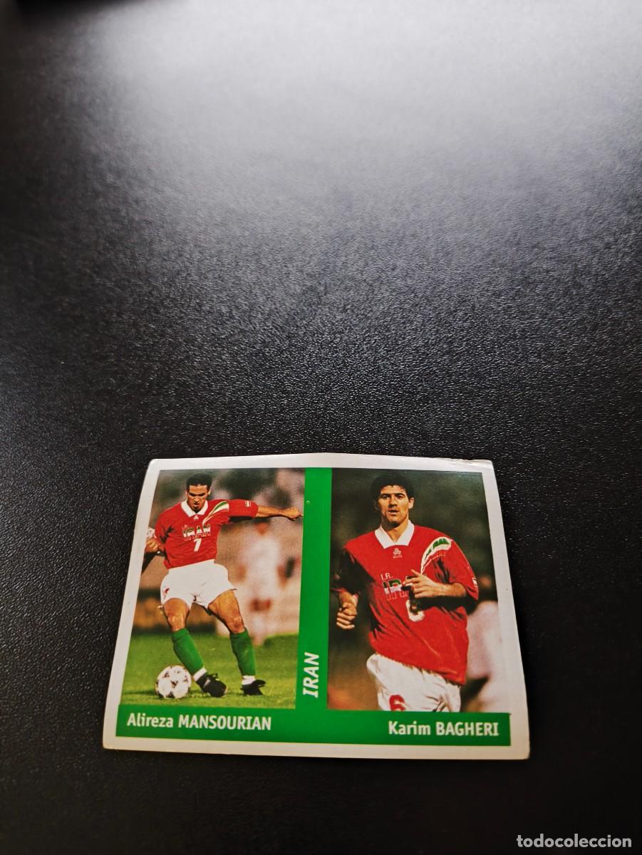 Cartes &agrave; collectionner de Football: 281 MANSOURIAN BAGHERI IRAN EDICIONES DS FIFA WORLD CUP MUNDIAL FRANCIA 1998 98 NO PANINI