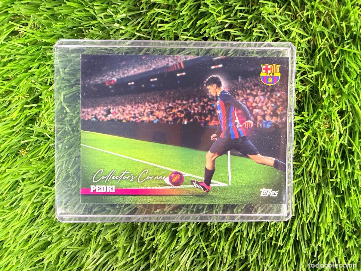 Cromos de F&uacute;tbol: N&ordm; 38 Pedri Collectors Corner Topps FC Barcelona Team Set 25 26