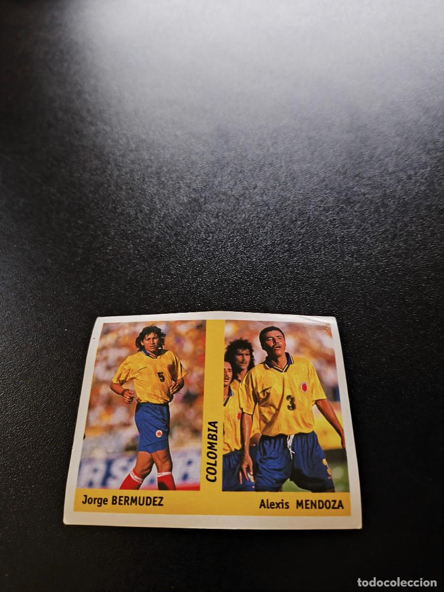 Cromos de F&uacute;tbol: 315 BERMUDEZ MENDOZA COLOMBIA EDICIONES DS FIFA WORLD CUP MUNDIAL FRANCIA 1998 98 NO PANINI